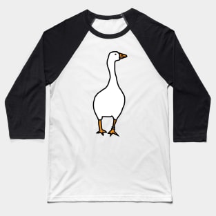 White Goose Gaming Design Baseball T-Shirt